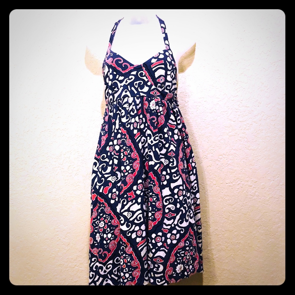 {Old Navy} EUC Boho printed soft halter dress